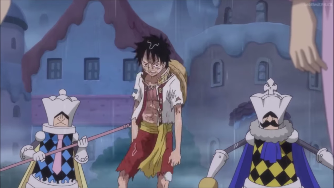 Daily Stations One Piece 2 Luffy Vs King Queen Soldiers