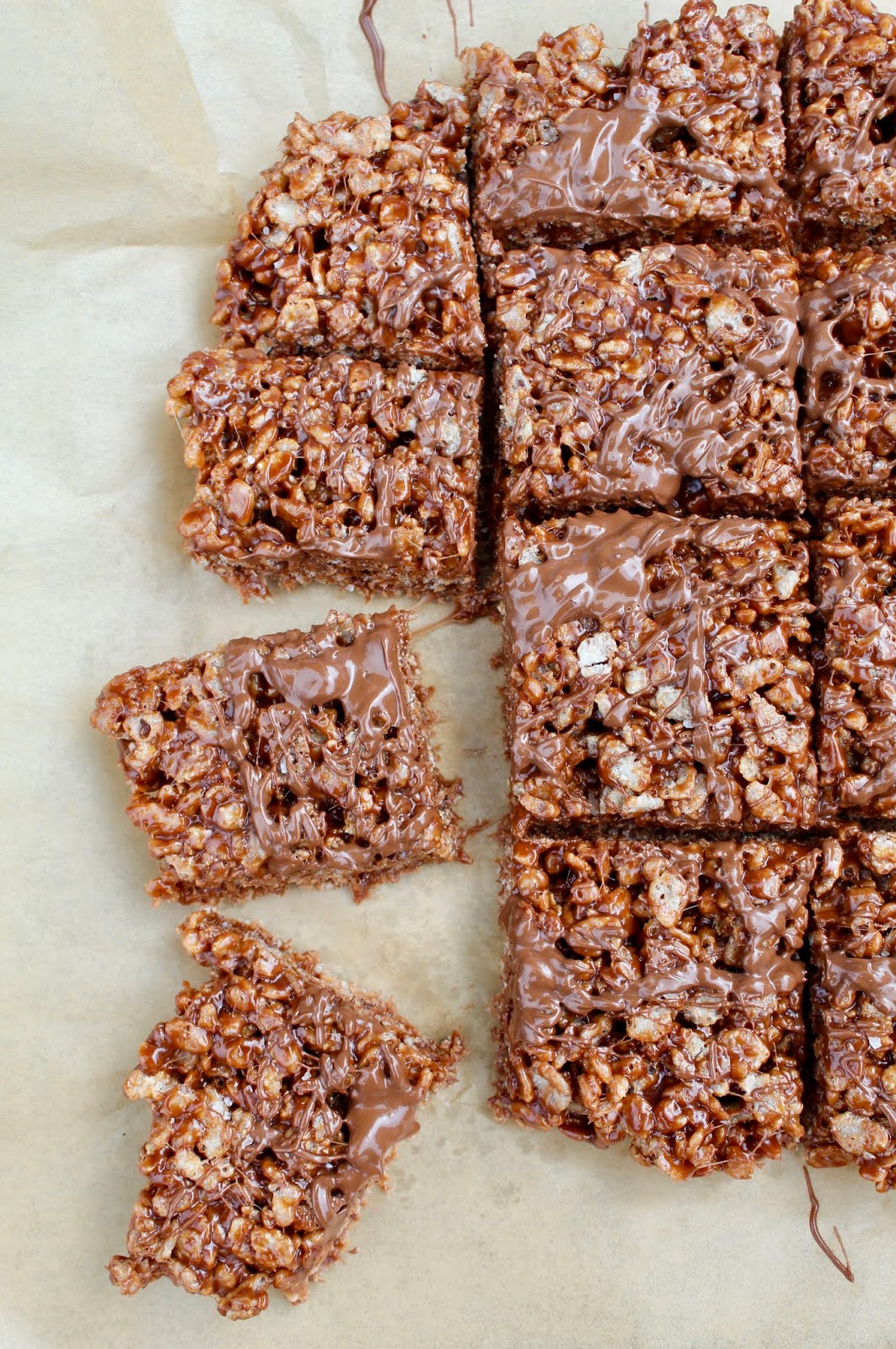 Nutella Rice Krispies Treats