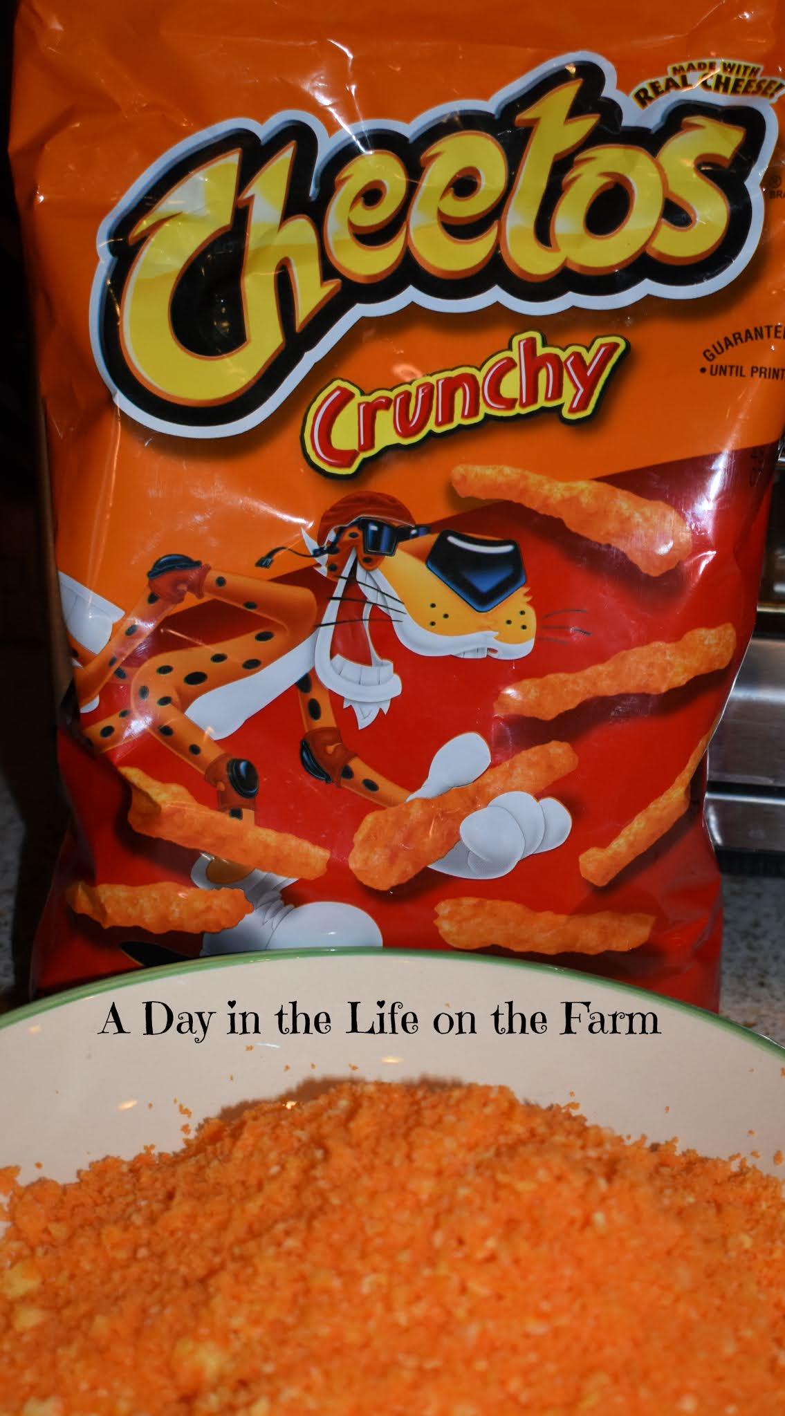 A Day in the Life on the Farm Cheeto Pork Chops and the Weekly Menu 