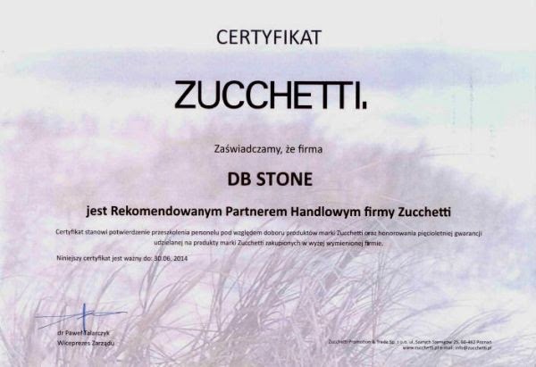 Zucchetti Polska sklep ceny promocyjne DBSTONE