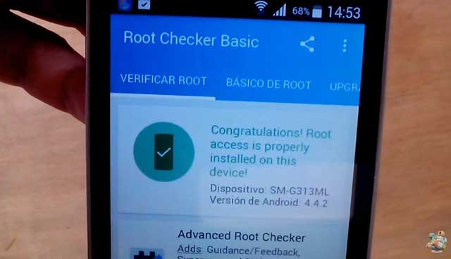 ROOT en el cecular Galaxy Ace 4