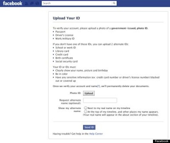 will fb ask for photo id will fb ask for photo id