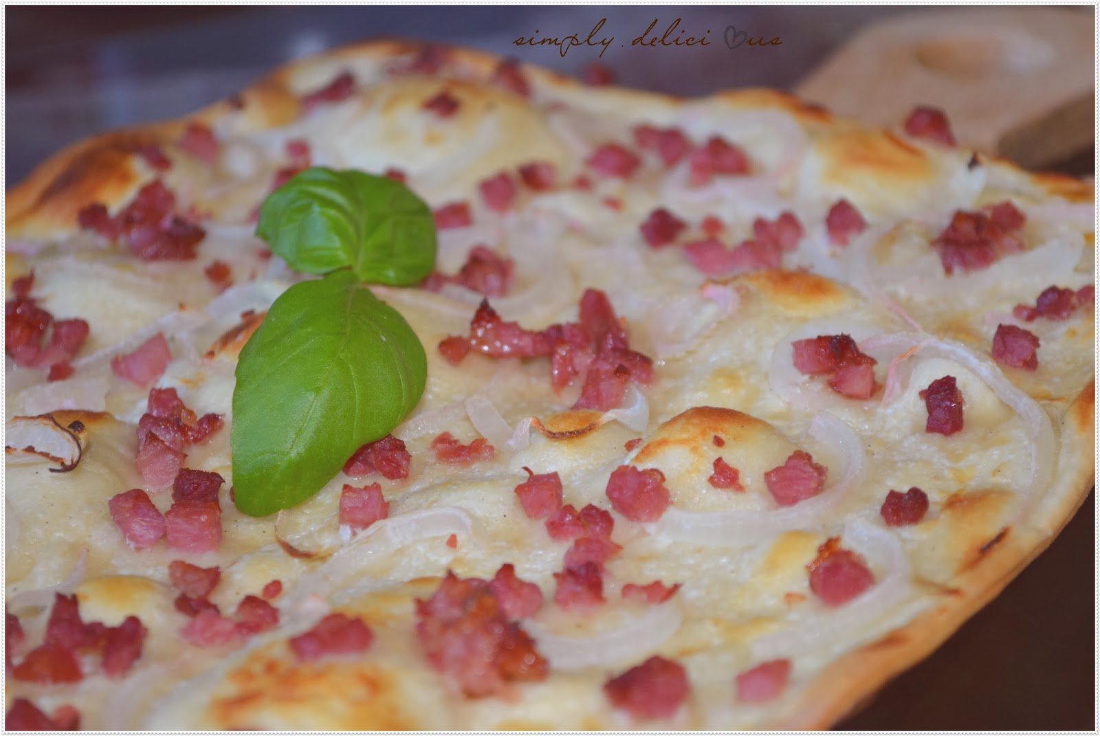 Simply delicious: Elsässer Flammkuchen