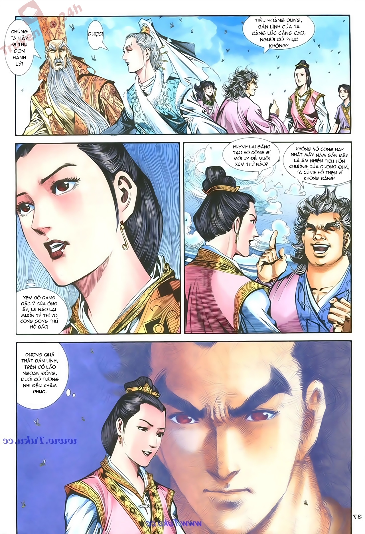 Thần Điêu Hiệp Lữ chap 79 Trang 36 - Mangak.net Thần Điêu Hiệp Lữ chap 79 Trang 36 - Mangak.net