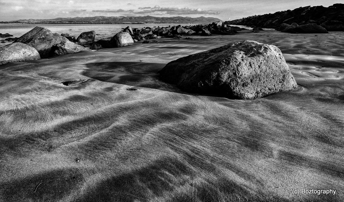 Boztography+ Morro Bay Beach at low tide