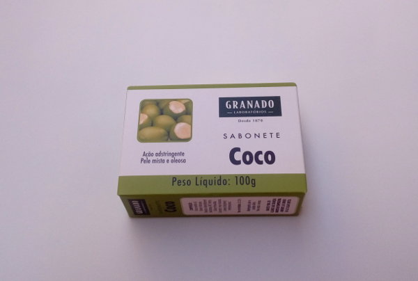 Dica para pele oleosa:Sabonete de Coco Granado [Resenha] 