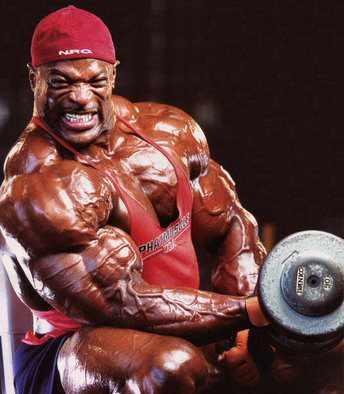 coleman ronnie bodybuilding mr 1998 olympia 8x biceps body diet triceps veins weight