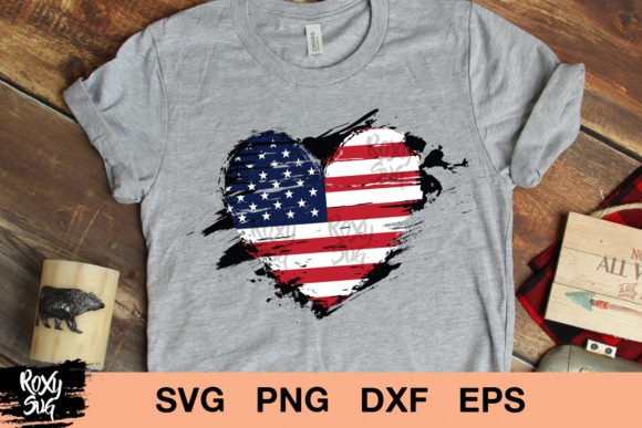 Distressed American Flag Free Svg Cut File For Cricut