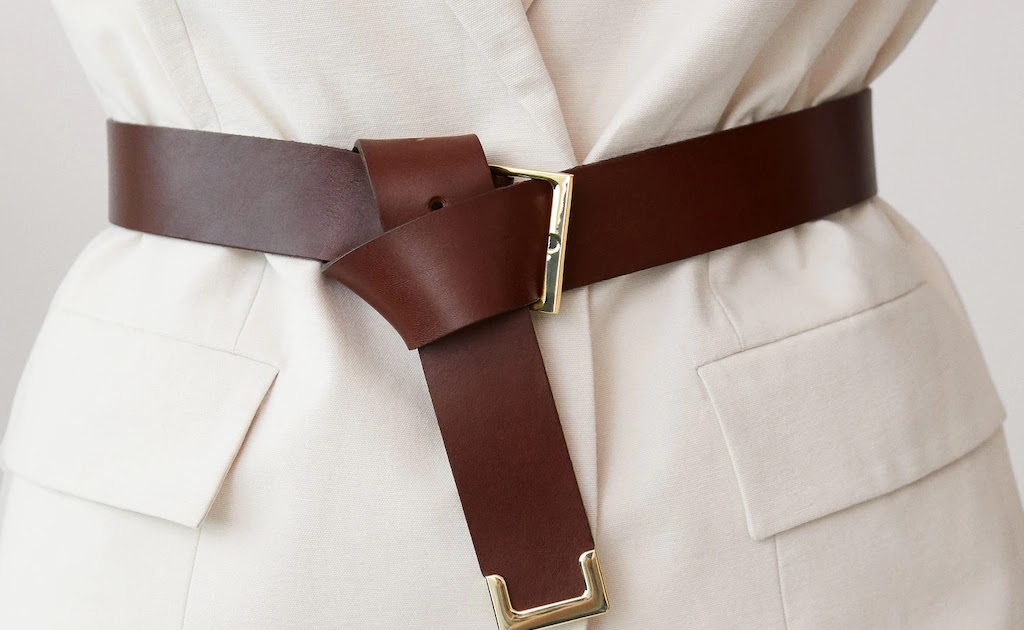 Highlight your silhouette with belts from MANGO