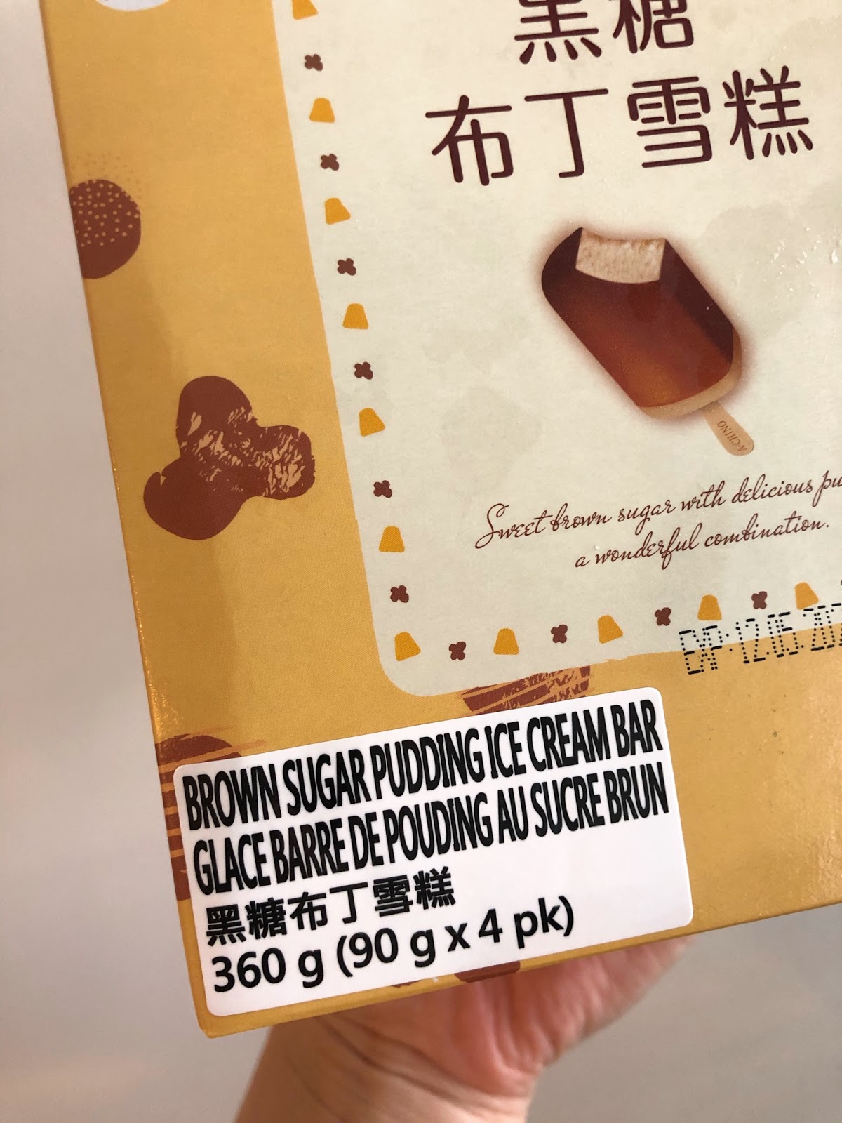 DAFYNE ME BELLA AChino Ice Cream Bars (Brown Sugar Boba, Oolong Tea