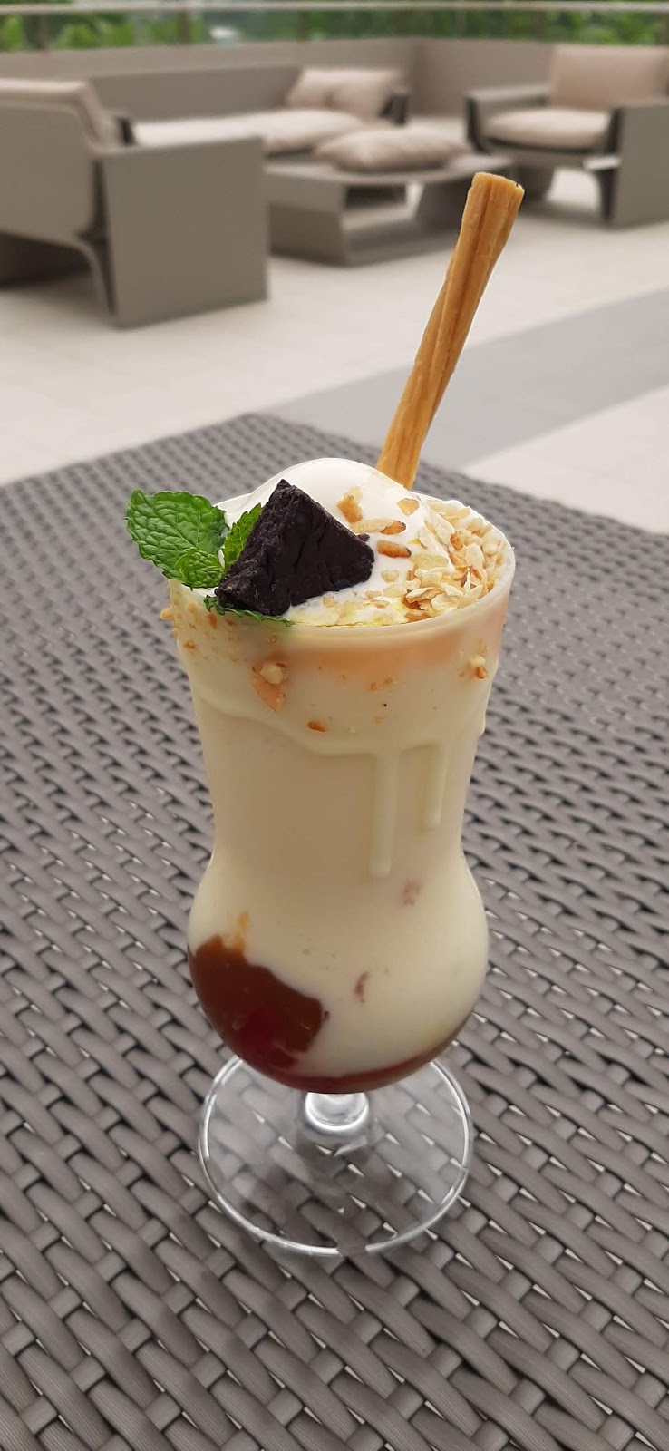 Yummy HaloHalo Milk Shake at Park Inn by Radisson Iloilo