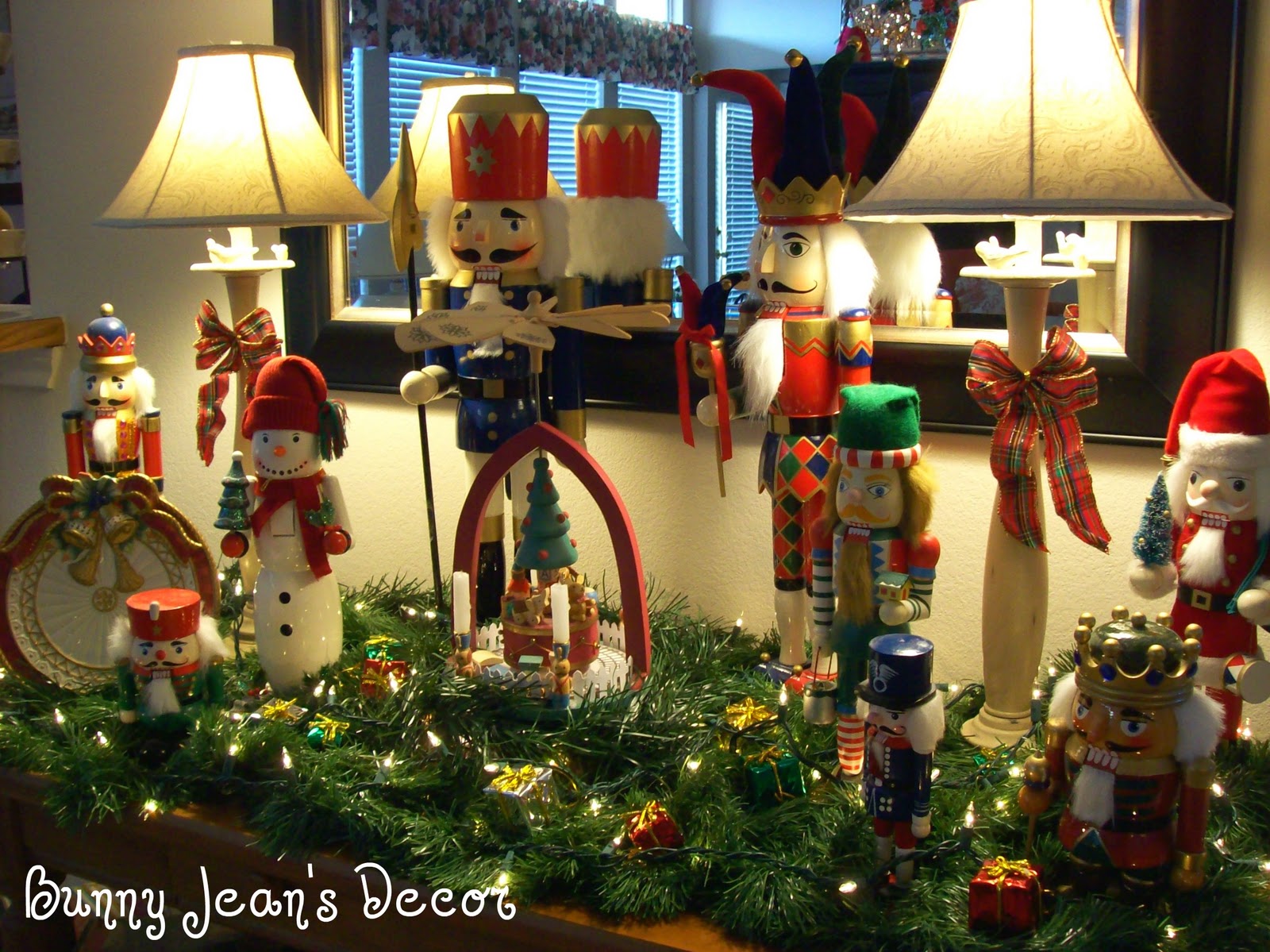Bunny Jeans Decor and More! Nutcracker Tabletop Display