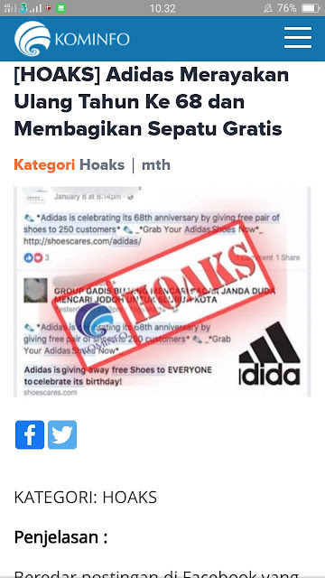 adidas offers 3100 free shoes