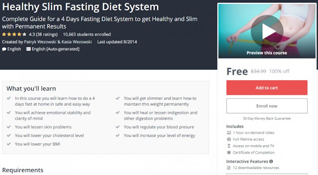 [100% Off] Healthy Slim Fasting Diet System| Worth 34,99$ 