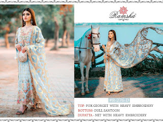 Ramsha R 276 Nx Pakistani Suits catalog wholesale Price