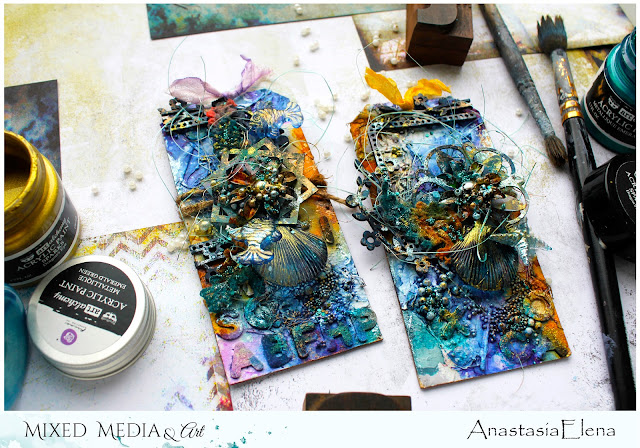 @nastyalena #scrapbooking #tags #mixedmedia