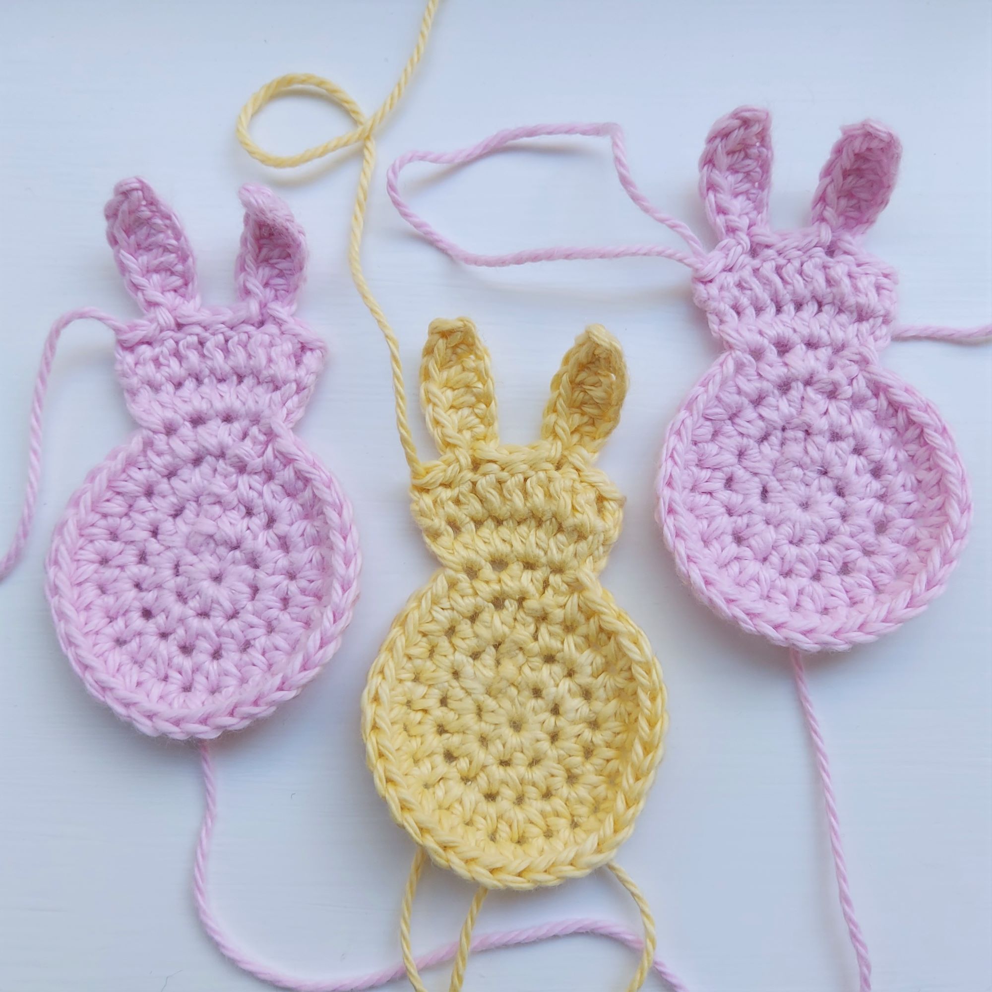 A Playful Stitch Crochet Easter Bunnies