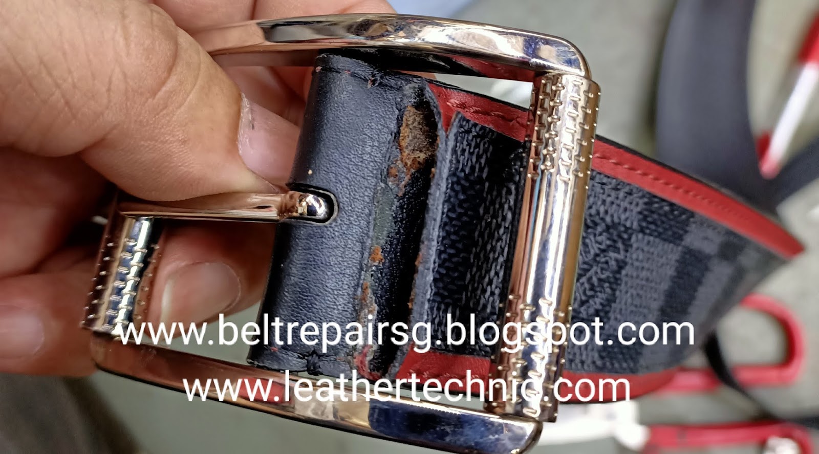 leather belt repairs