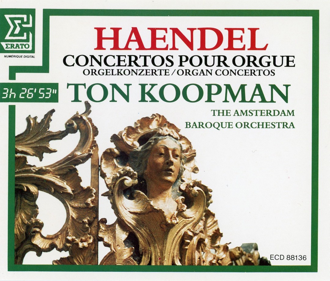 Makdelart Classique Handel Concertos Pour Orgue Organ Concertos