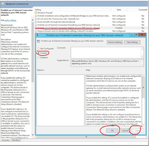 TF Groove Tech Desabilitar o Hotspot móvel via GPO