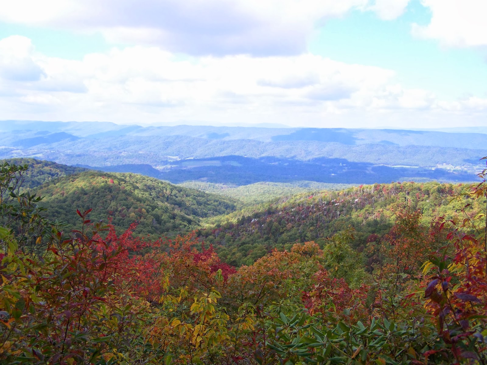 Appalachian Trail Section hiking VA 601 to Rural Retreat, VA