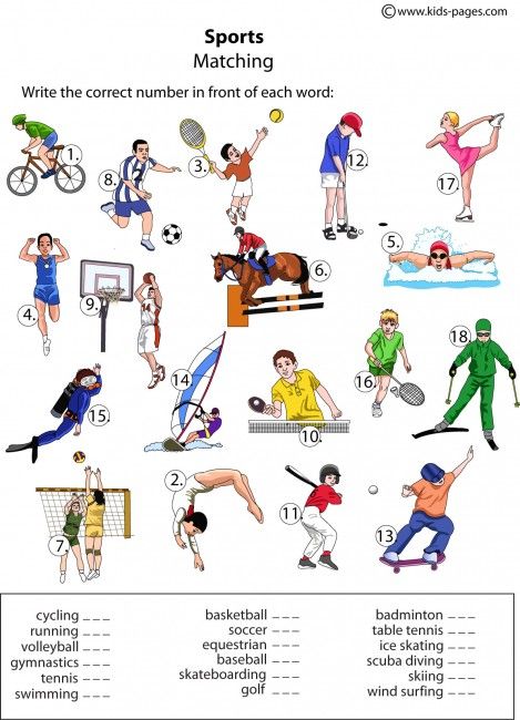 English FdlR: Sports vocabulary