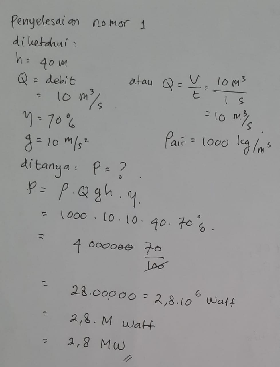 Usaha dan Energi : Pengertian, Rumus dan contoh Soal Penyelesaian