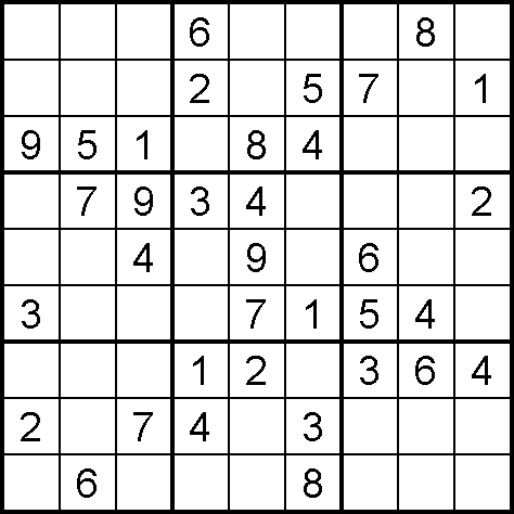 PRINTABLE SUDOKU