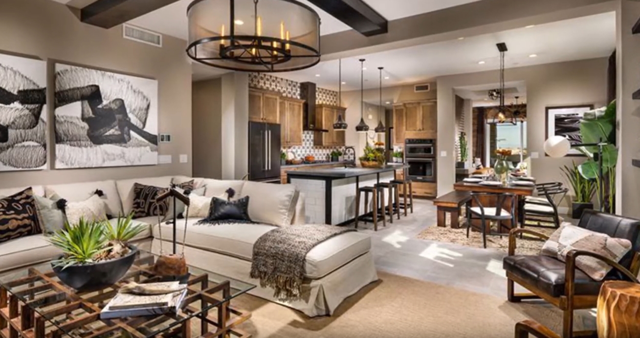 10 Photos vs. Fairway Hills at the Ridges Las Vegas, NV vs. New Home Interior Design Tour