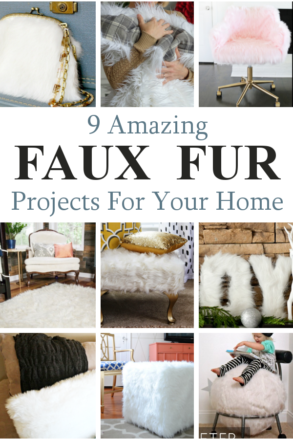 DIY Home Sweet Home 9 Amazing Faux Fur Projects For Your Home