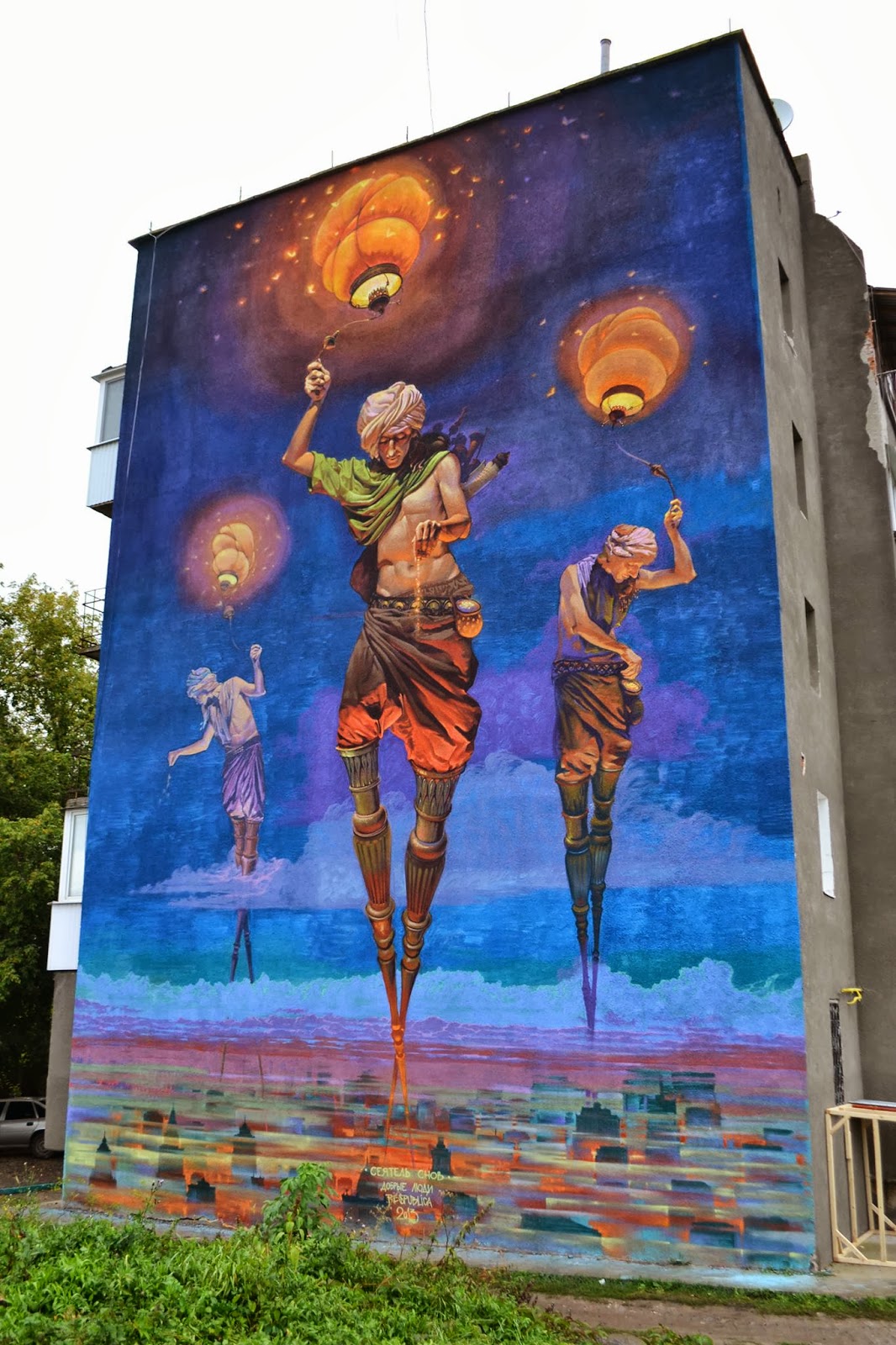 Alexander Grebenyuk New Mural In Ukraine