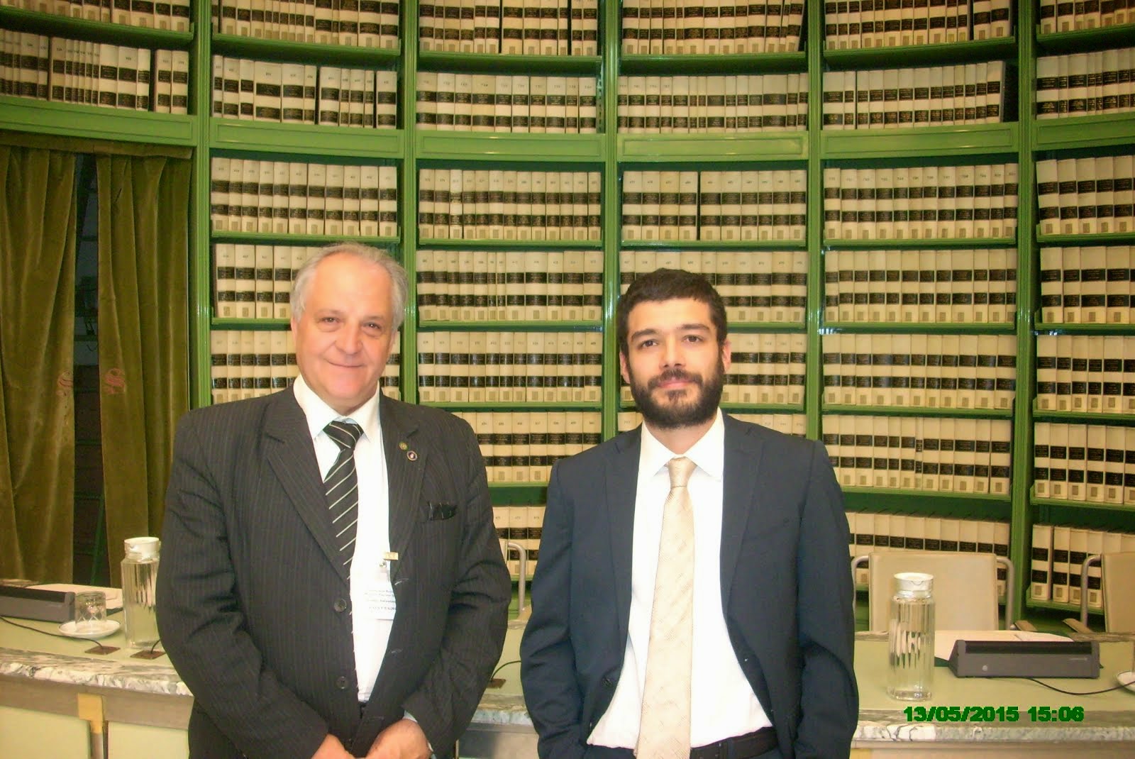13 Maggio 2015 <br>  Biblioteca del Senato - Roma -