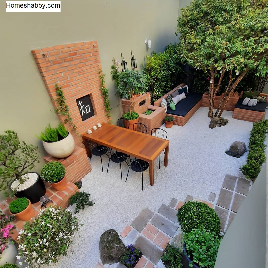 Ide Desain  Taman  Minimalis  Cantik di Lahan  Sempit  Homeshabby com Design Home Plans Home 