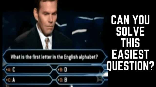 Challenging Million Dollar Question: First English Alphabet?