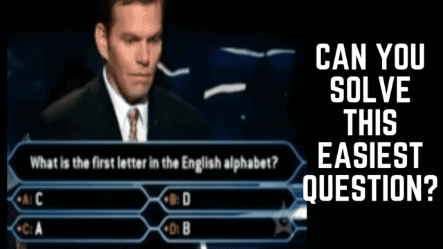 Challenging Million Dollar Question: First English Alphabet?