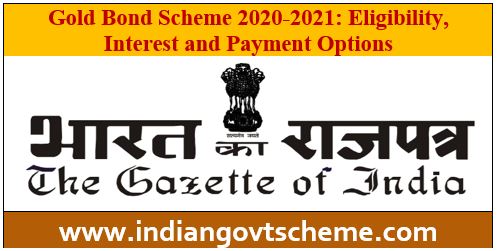Gold Bond Scheme