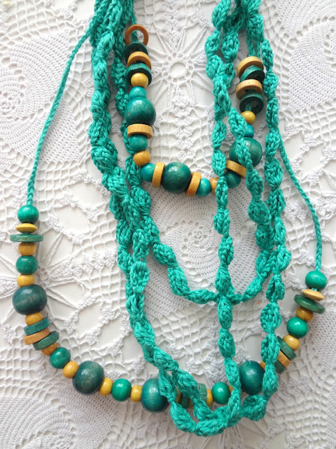 Back to Basics: Crochet & Wooden beads
