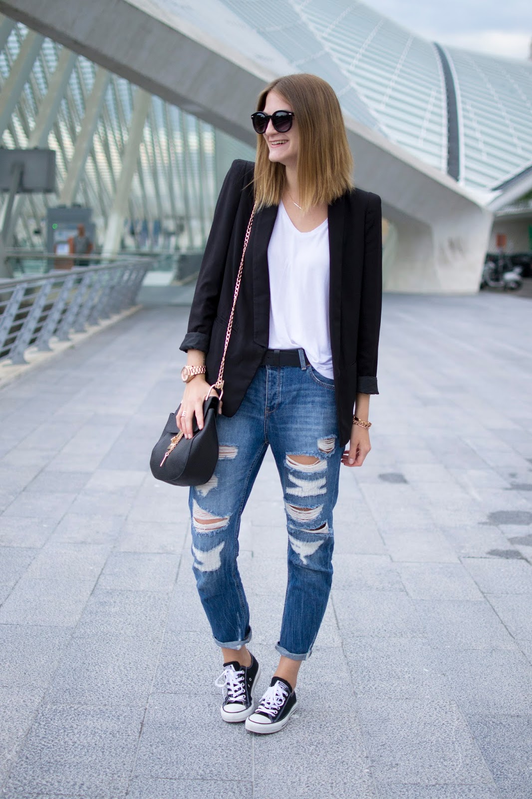 Top 55+ images boyfriend jeans and converse - In.thptnganamst.edu.vn