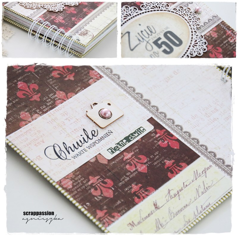 scrappassion album na urodziny