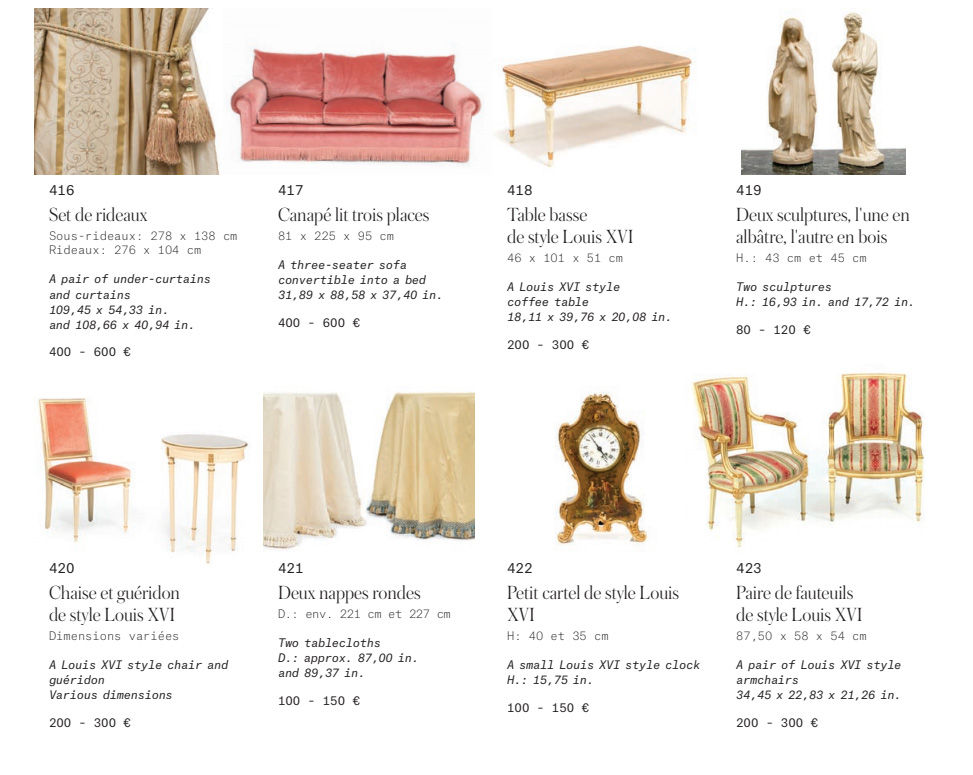 Events: The Ritz Paris’ Amazing 5-Day Auction of 3,500 Lots of Beautiful Pre-Renovation Items