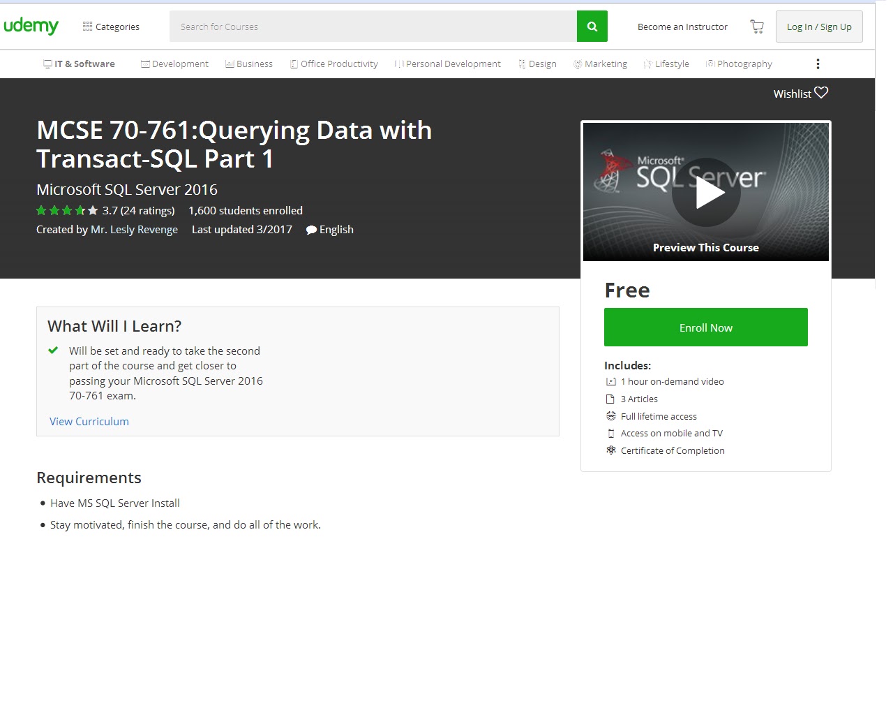 Udemy coupon code free