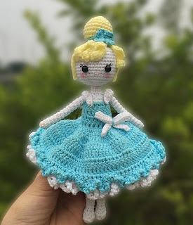 PATRON GRATIS LA CENICIENTA AMIGURUMI 41555