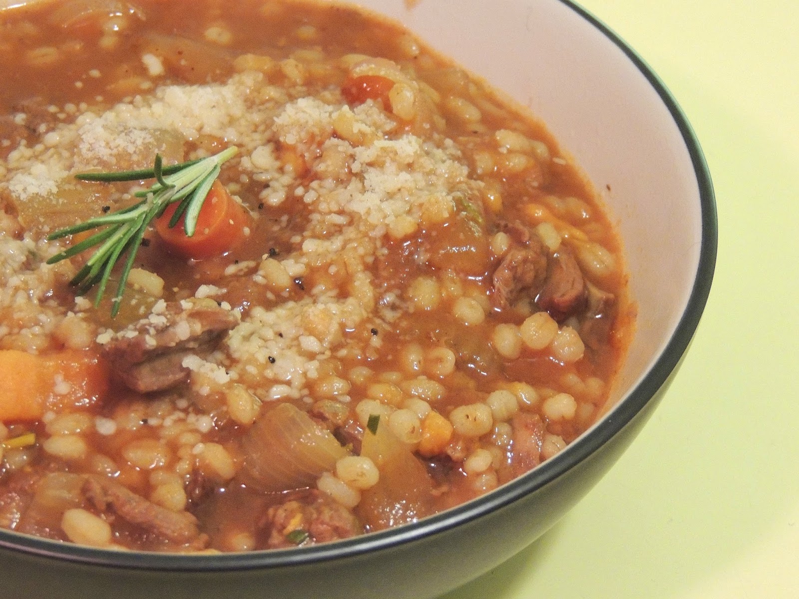 Gas Stove Girl Crockpot Harvest Beef and Barley Stew