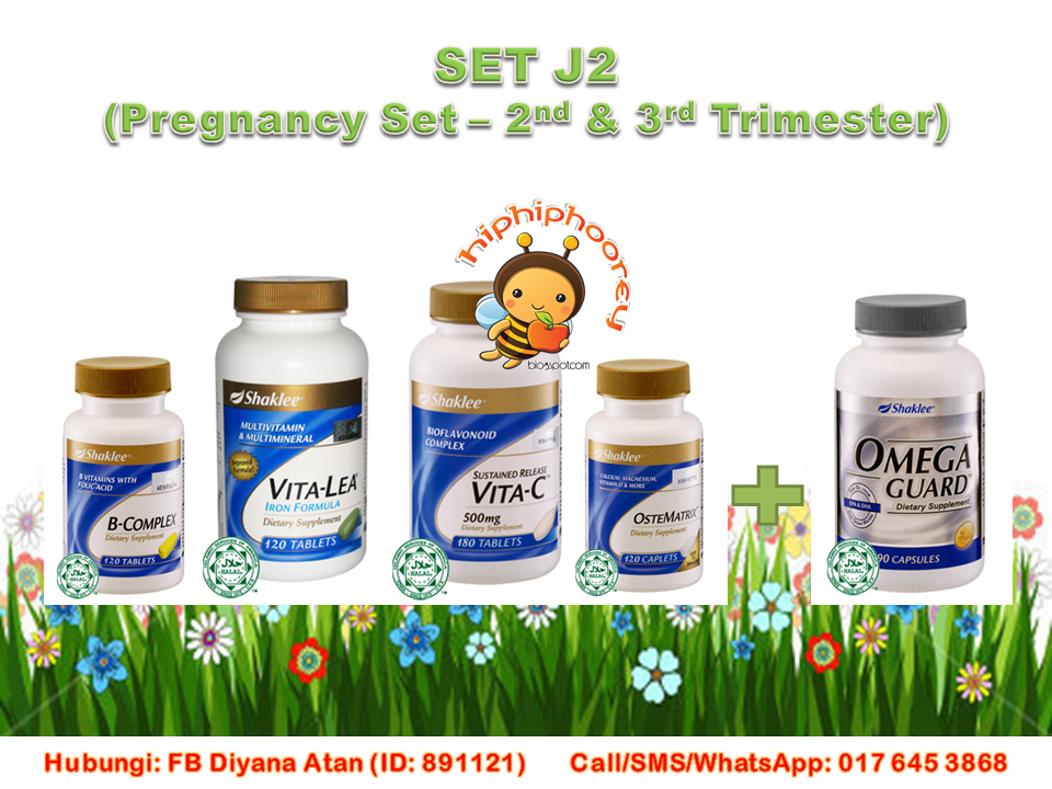 Set Mengandung Shaklee HIP HIP HOOREY!!!