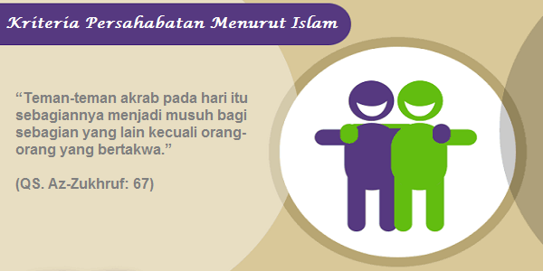 Kriteria Persahabatan Menurut Islam