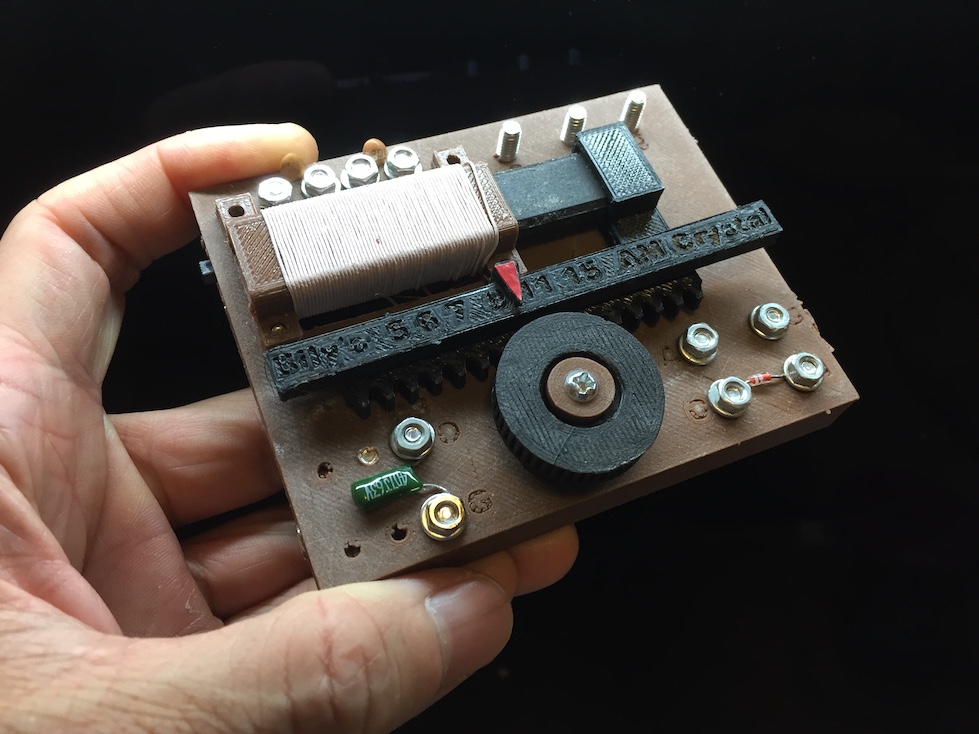 Crystal Radio Coil Winding