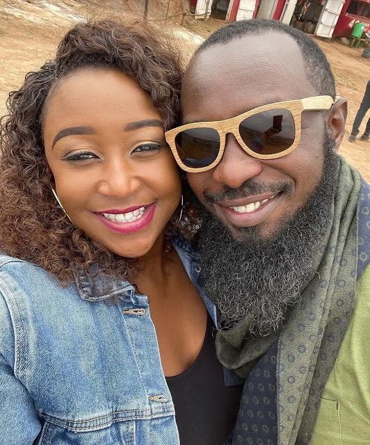 Media personality Betty Kyallo and her husband Nick Ndeda photo