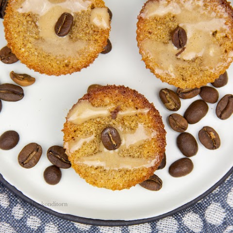 Coffee Caramel Protein Muffins