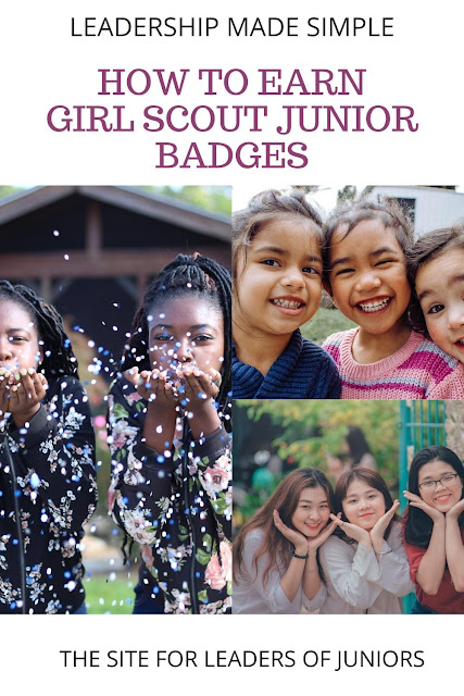 How to Earn Girl Scout Junior Badges-the site for leaders for all of your badge planning