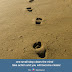 One small step clears the mind ...